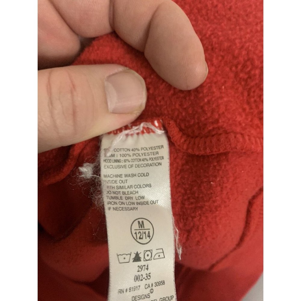 Ohio State Buckeyes M Patch Nike Team Boys Hoodie Pullover - Picture 4 of 6